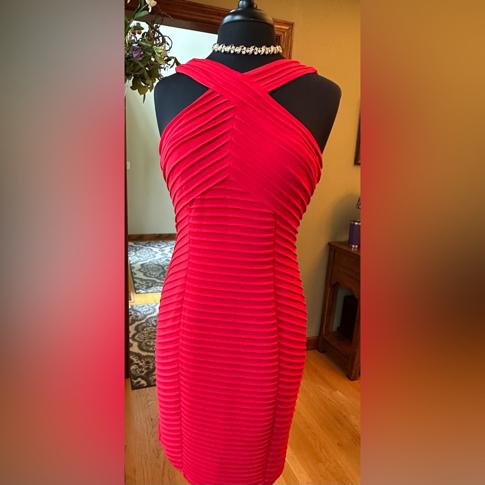 Red dress